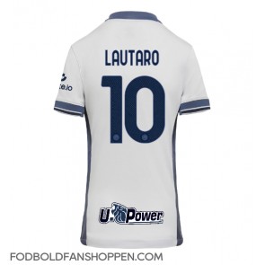 Inter Milan Lautaro Martinez #10 Udebanetrøje Dame 2024-25 Kortærmet